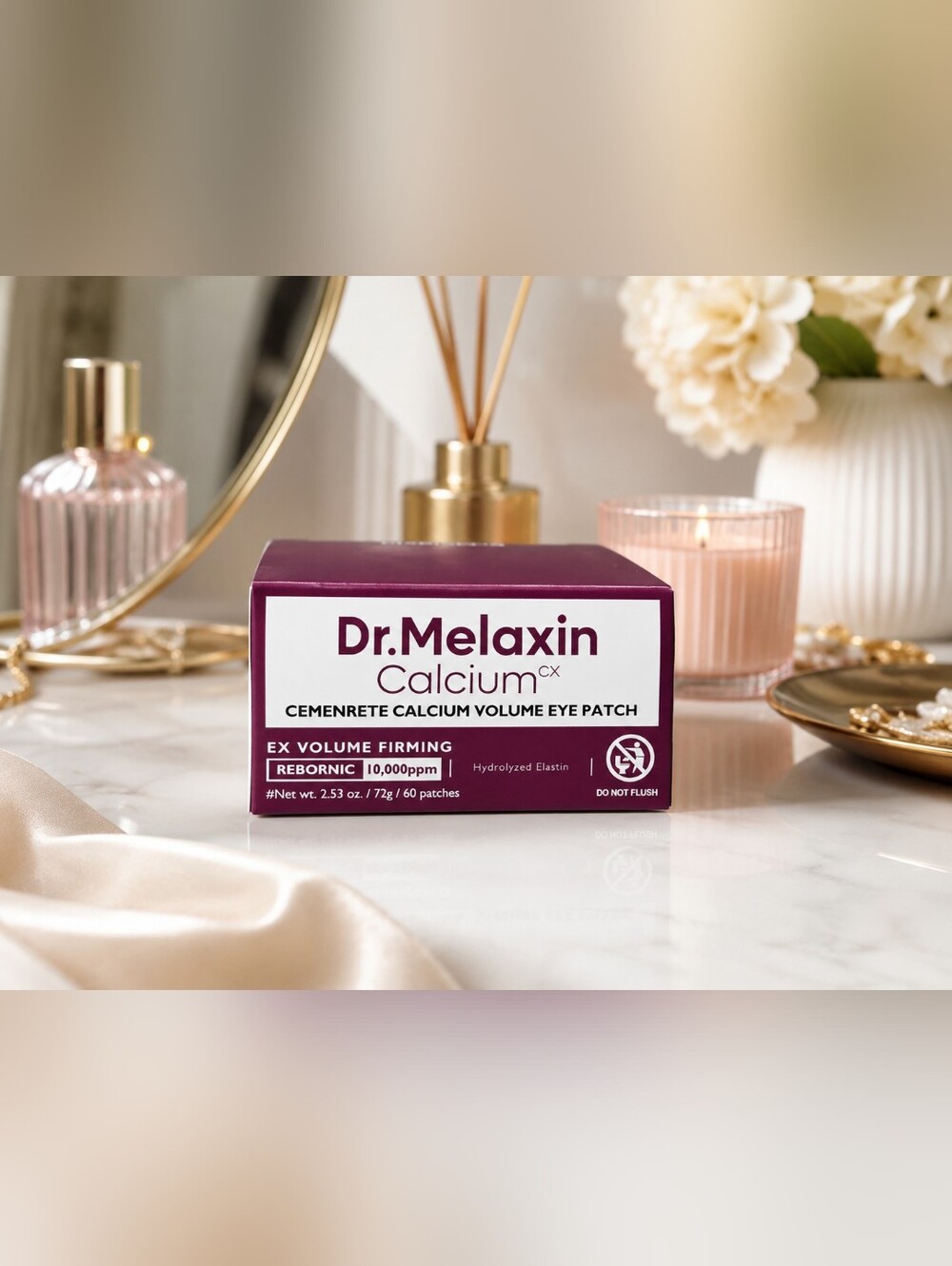 Dr. Melaxin Cemenrete Calcium Volume Eye Patch 60 Patches K-Beauty Firming